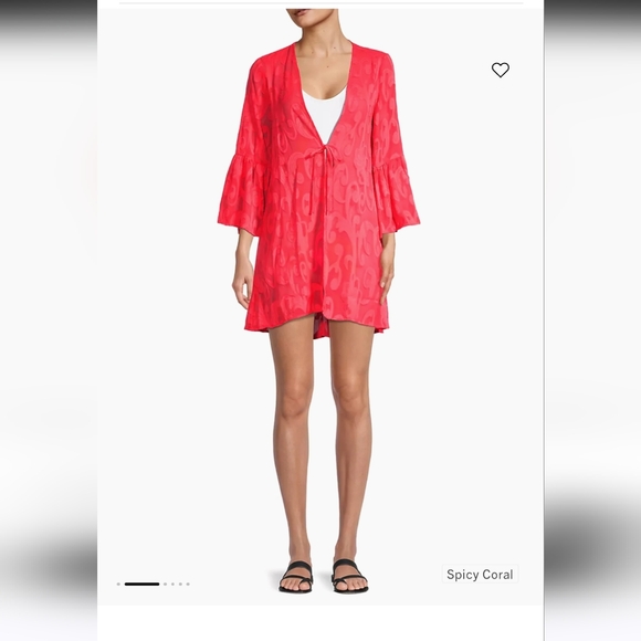 Lilly Pulitizer Motley Swirl Jacquard Coverup - Picture 3 of 8